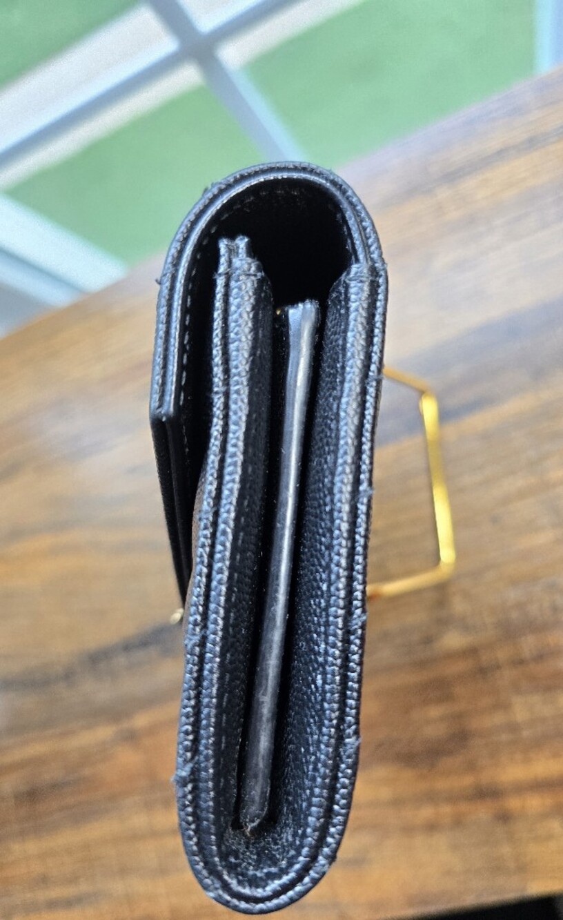 Saint Laurent Cassandre Large Flap Wallet - Picture 6 of 8